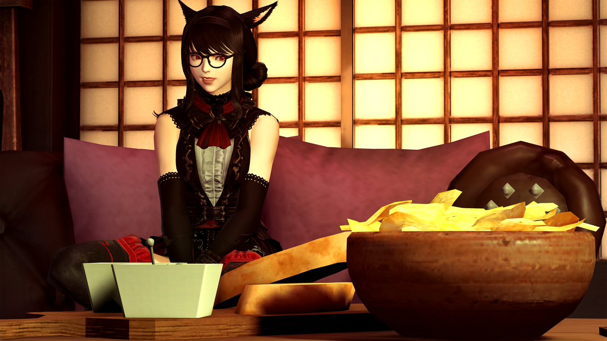 RikatFFXIV's tweet photo. 🍴🐈 https://t.co/8es1VwnOUE