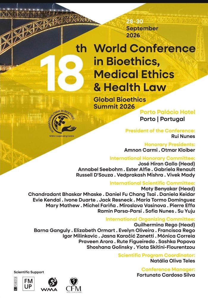 fpferretti's tweet photo. 18° Conferencia Mundial de Bioética, Ética Médica y Derecho a la Salud 
Urgencia en discutir antropoceno, biotecnofeudalismo, tecnodiversidad, el futuro de los activismos medioambientales , One Health , Universal Basic Income: bioéticas del colapso
!¡! https://t.co/R5WLDbI855