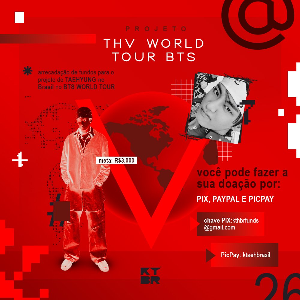 Kim Taehyung Brasil tweet media