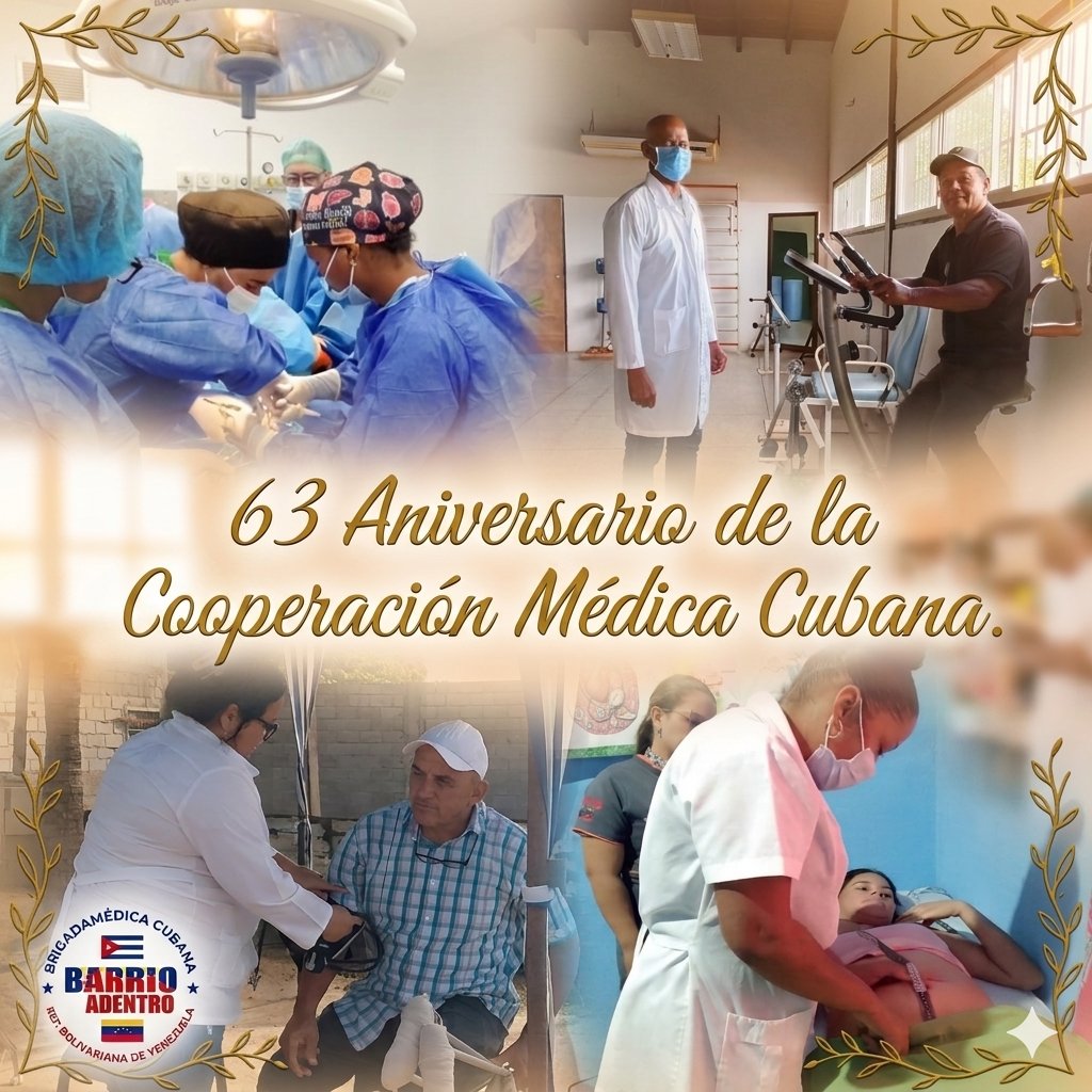 Brigada Médica Cubana en Venezuela tweet media