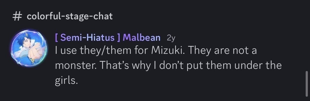 staarykasa's tweet photo. @ColorfulStageEN but i thought that mizuki was a monster and they’re not a girl? 🥺 https://t.co/42u723Fr9E
