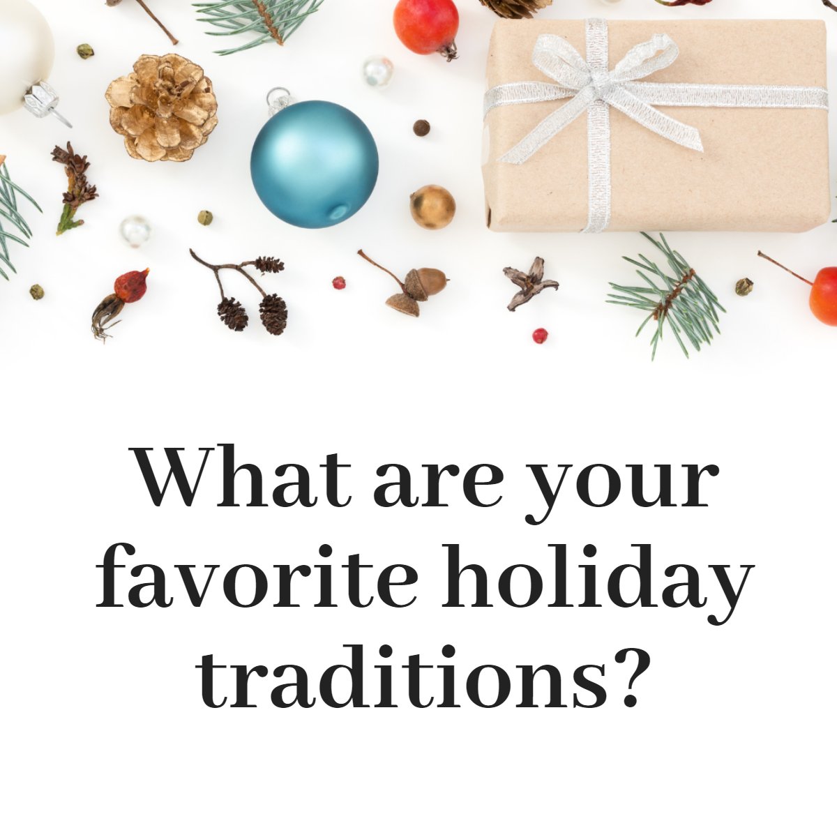 olis132's tweet photo. Do you have a holiday tradition you love? 🎅

Tell us in the comments! 💭

#holiday #traditions #family #season #christmas #chanukah #hanukkah #newyear https://t.co/xe9TwAWZl4