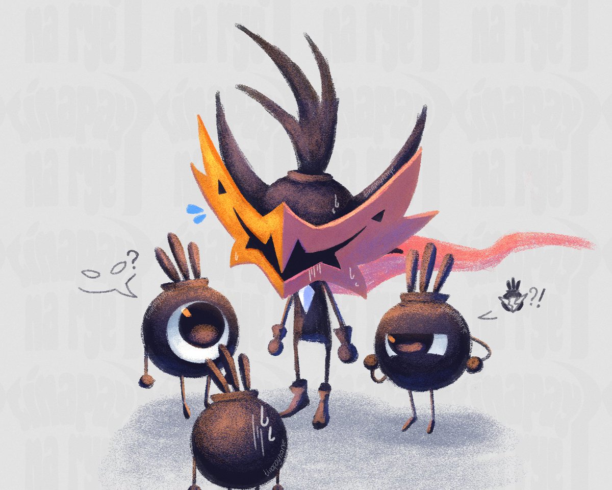 tinapaynarye's tweet photo. When the Patapon trifecta asks you a lot of questions but you literally just got there https://t.co/OUVVmtNK6E