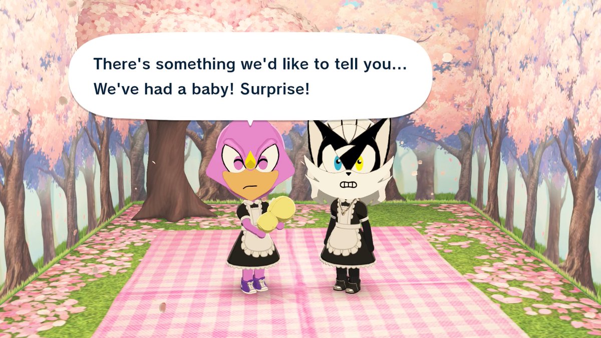 scorpix22's tweet photo. Chaotix Casefiles epilogue 
Espio and Zero are raising new generation (face reveal soon)
#infispio https://t.co/oXsXcdioth