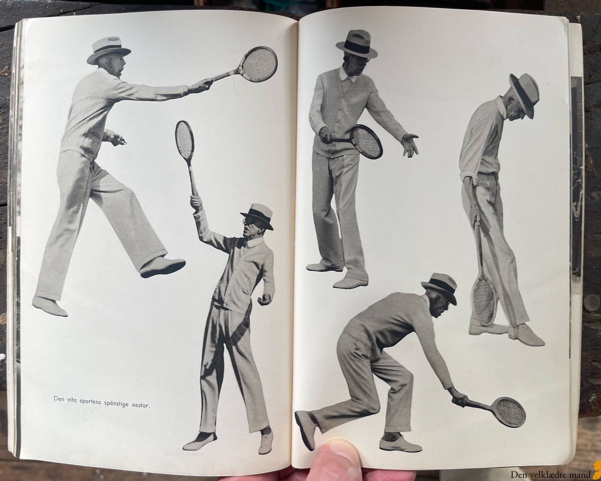 SartorialNotes's tweet photo. Gustaf V of Sweden playing tennis https://t.co/tDVJVC0zZw