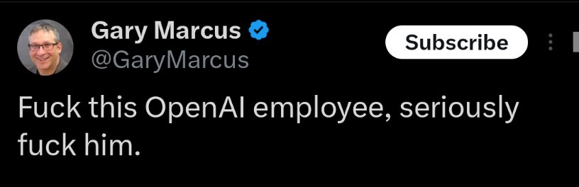 JsonBasedman's tweet photo. Gary Marcus trying to get roon laid was not on my bingo card. https://t.co/2G06h586Bz