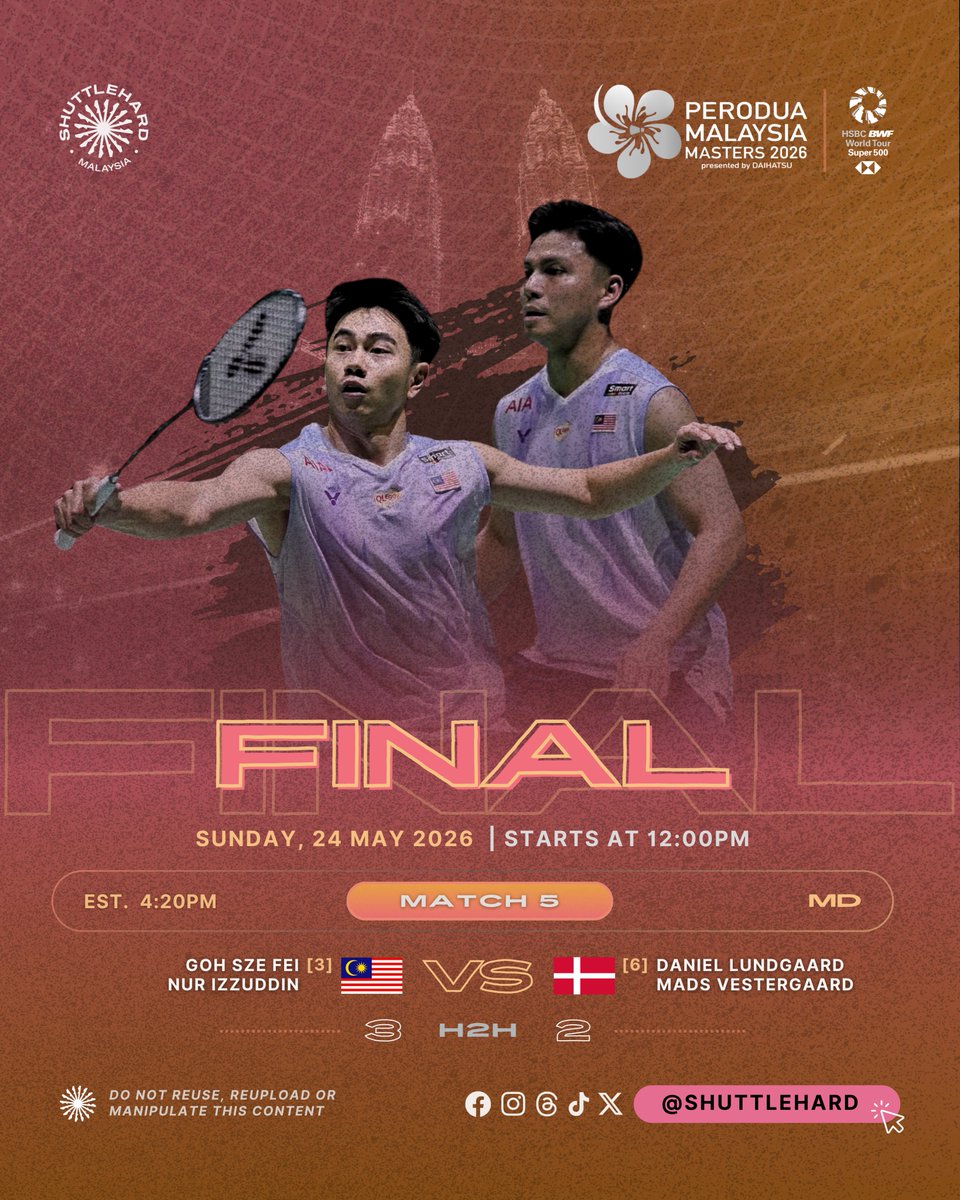 ShuttleHard 🏸🇲🇾 tweet media