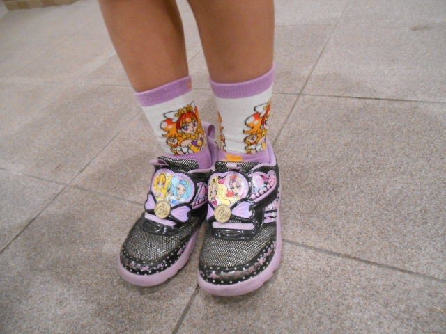 Tarople8's tweet photo. キュアトゥインクルの靴下 https://t.co/QKOj79eRWU