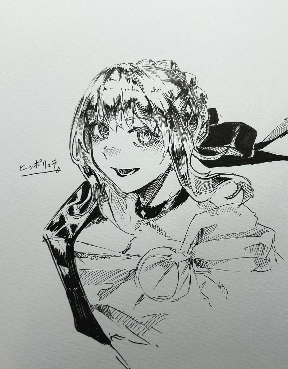 rasutoin's tweet photo. アナログでヒッポリュテさん https://t.co/cZ3jBRAmL2