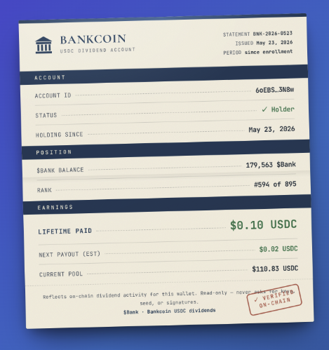 Bankcoin tweet media
