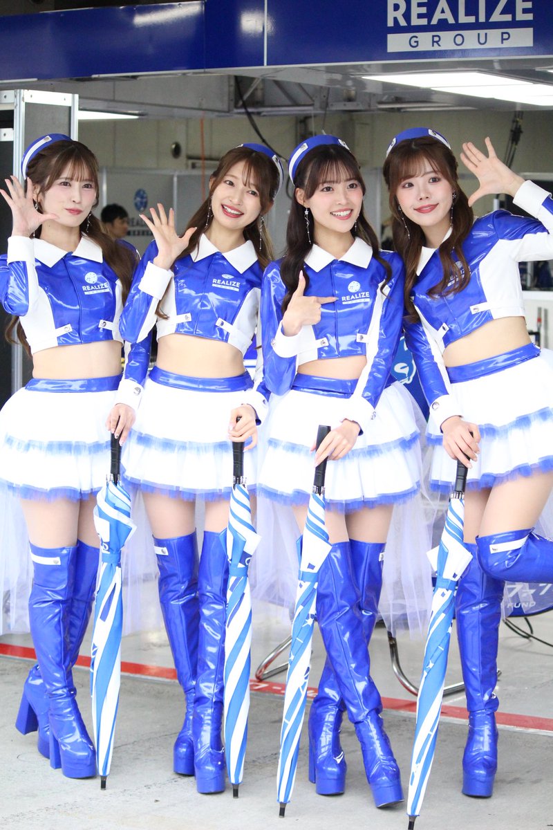 100_auto_matic's tweet photo. SUPER Formula Rd.4  鈴鹿 
🏁2026.5.23

撮影ありがとうございました

#2026リアライズガールズ

#織田真実那 さん (@mamihamu7 )🍡
#原あゆみ さん(@ayumin_hr)
#すがはらさき さん(@__sugahara)
#夏川いづみ さん(@izumi_natukawa)

#鈴鹿サーキット
#kondoracing
#Superformula https://t.co/Jupgx5jUrm