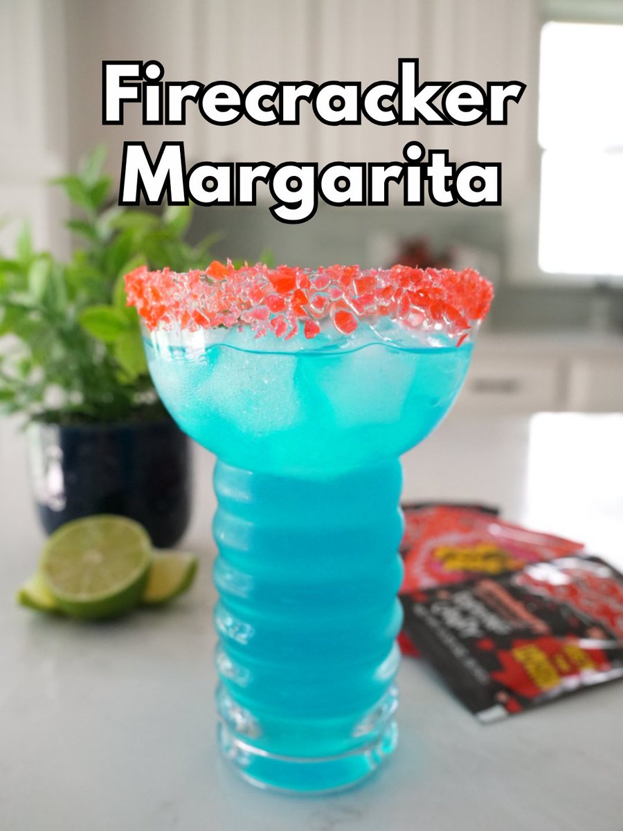 Celebrate Memorial Day with Firecracker Margarita🧨🍹 Recipe here: https ...