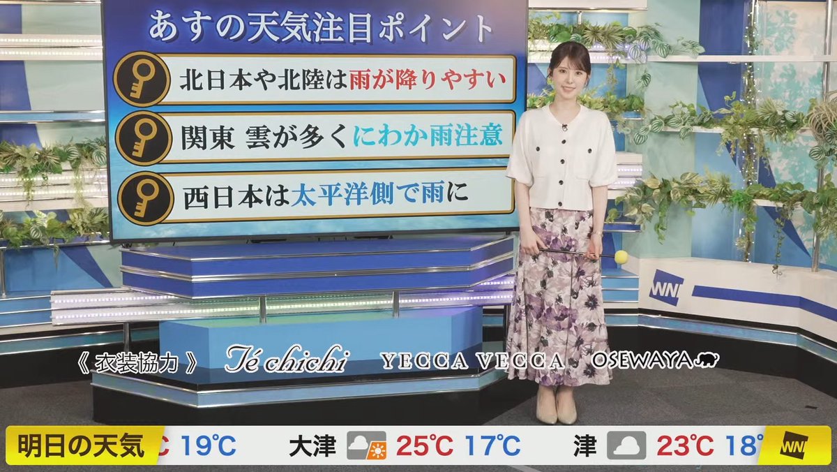 ウェザーニュースLive #小川千奈 #小川千奈キャスター #せんちゃん
