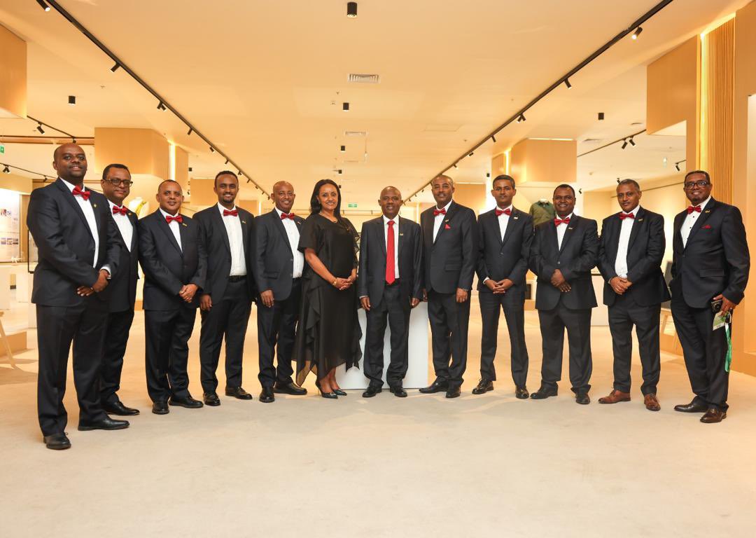 flyethiopian's tweet photo. Truly a night to remember. More of the Gala Dinner that concluded Ethiopian Airlines’ series of celebrations commemorating the airline’s 80th anniversary since commencing service. #FlyEthiopian #80yearsofexcellence https://t.co/ufw8g3ASW2