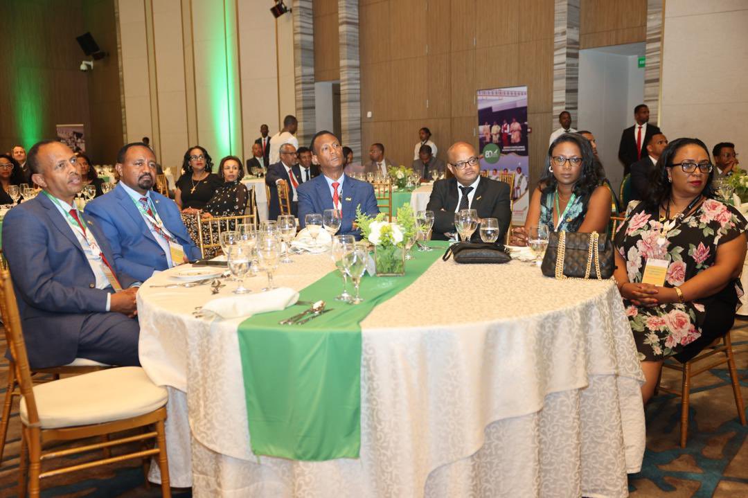 flyethiopian's tweet photo. Truly a night to remember. More of the Gala Dinner that concluded Ethiopian Airlines’ series of celebrations commemorating the airline’s 80th anniversary since commencing service. #FlyEthiopian #80yearsofexcellence https://t.co/ufw8g3ASW2