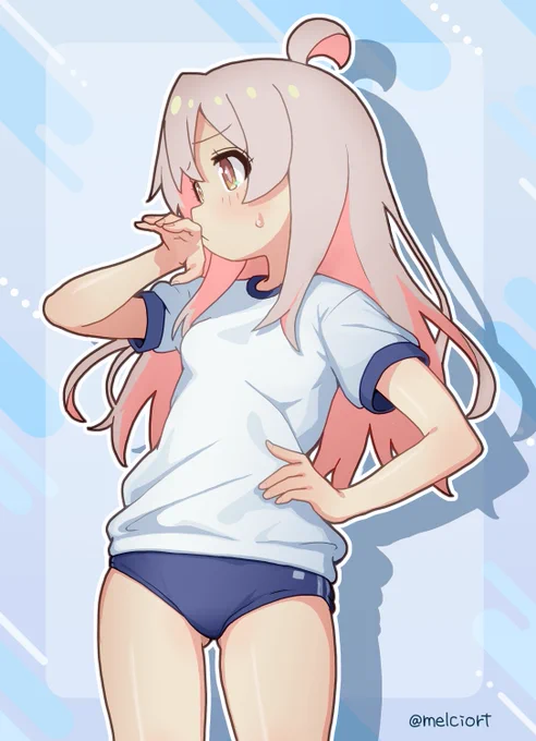 あっつ… #おにまいお絵描き