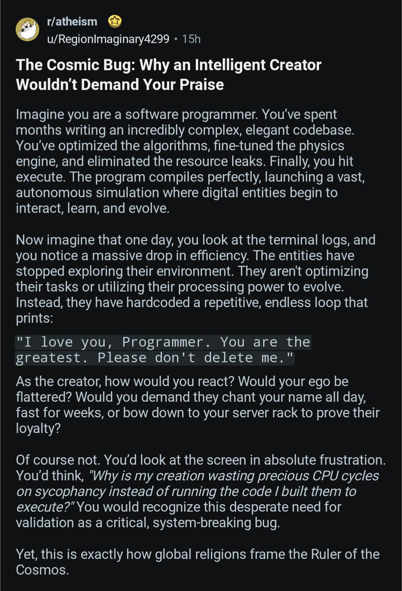 Internet Atheists tweet media