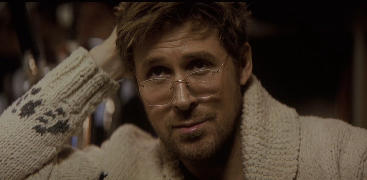 adriansaurorae's tweet photo. i’m tired of cishet men saying “they tried so hard to make him look like a nerd but he’s literally ryan gosling so he’s too hot.” like no, you don’t get it. obvs rygos is hot but ryland grace is also hot BECAUSE he is nerdy and awkward and pathetic, not in spite of it! https://t.co/3JzjX2Cfsy