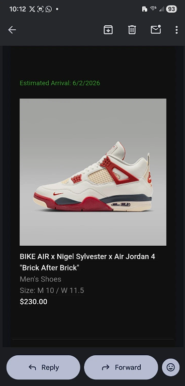 ads84llc's tweet photo. Check out Nigel Sylvester x Air Jordan 4 Retro OG Brick After Brick - Size 10 - CONFIRMED https://t.co/XyCmQzDx7Z
Brand New / Deadstock  
100% Authentic   
ANY QUESTIONS DO NOT HESITATE TO DM #ADS84LLC #AirJordan4 #NigelSylvester #BrickbyBrick https://t.co/FbQAEqGwJy