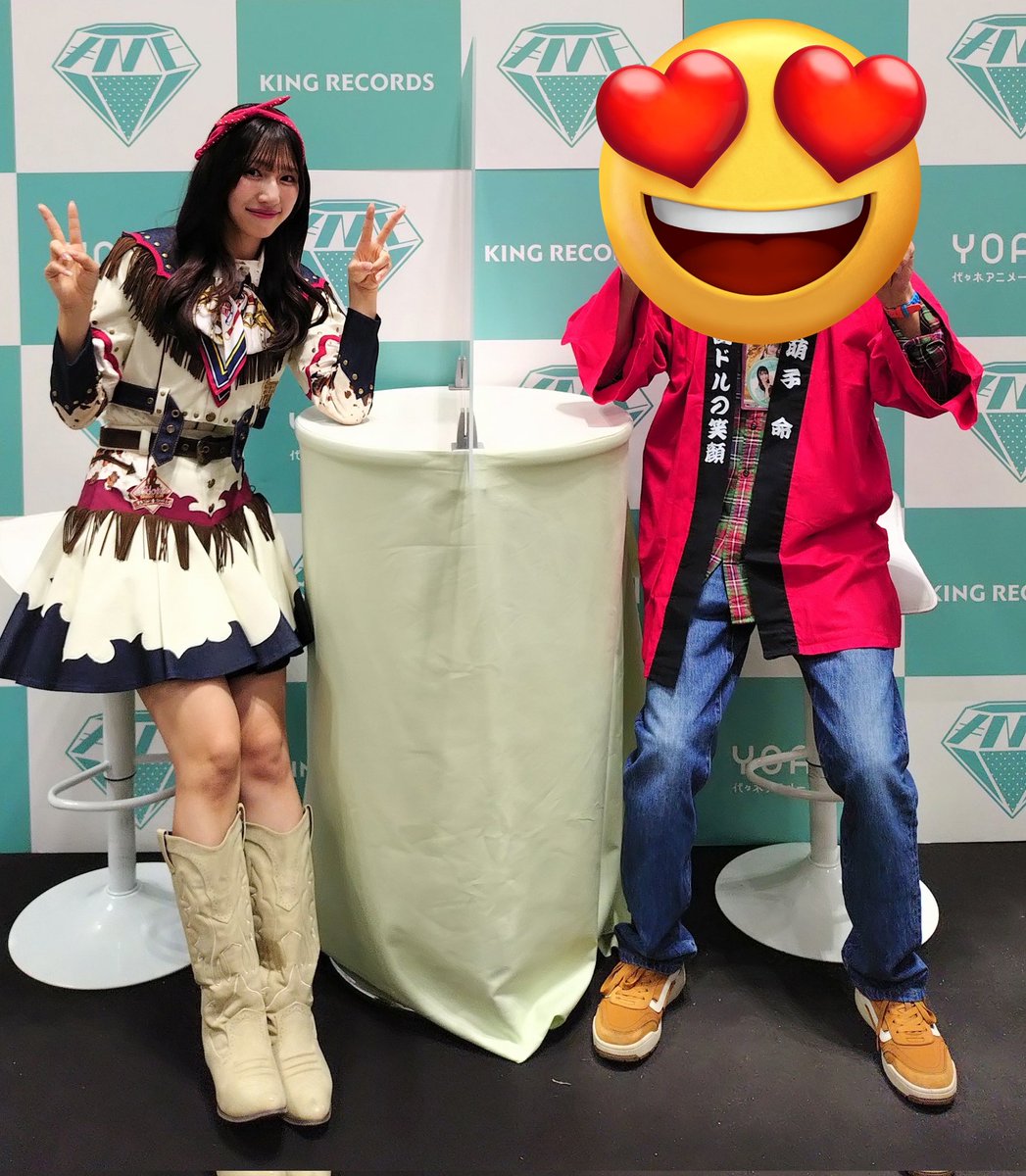 今日はノイミーちゃんの2ショット撮影会＆サイン会に参加しました。 3