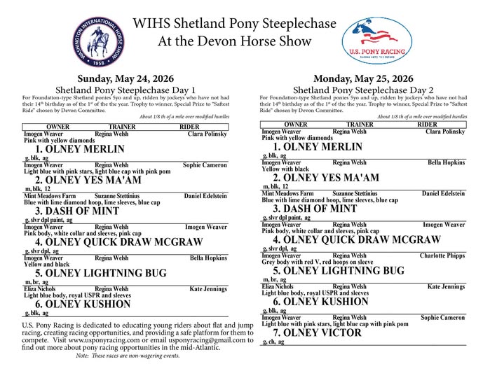 Washington International Horse Show tweet media