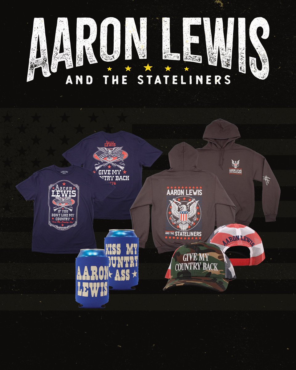 Aaronlewismusic's tweet photo. Gear up for Memorial Day 🇺🇸 with 20% off on https://t.co/7XHvPkDjK6 through Monday with code: AFLMEMORIALDAY26 https://t.co/QTkweOAyFg