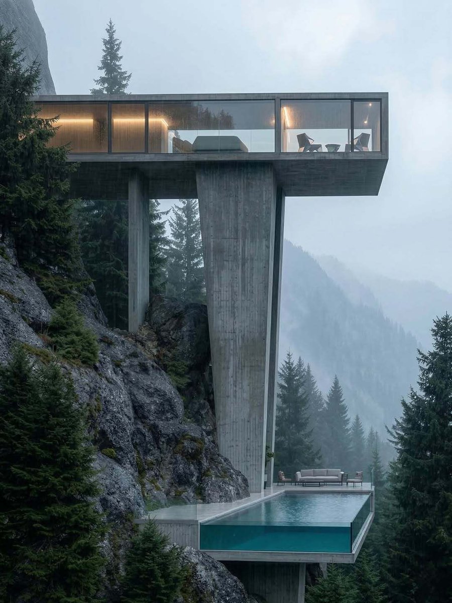 hutdesigns's tweet photo. The "INTROVERTS HOUSE" by Matitectura https://t.co/kshYwGpw81