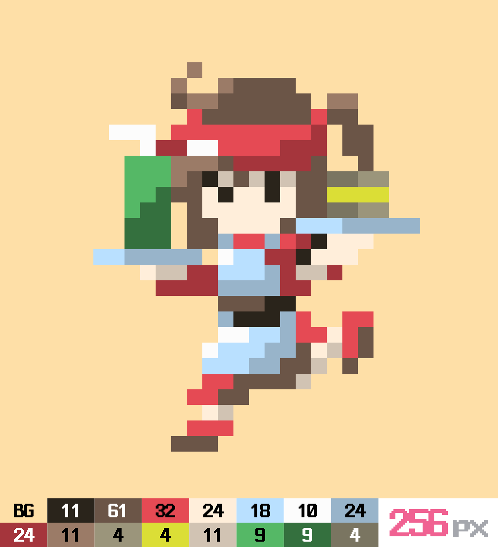 decoy_scarecrow's tweet photo. ダイナーメイド
#ドット絵
#pixelart
#dotpict
https://t.co/bD4RoZs0Ci https://t.co/naNKNN85wO