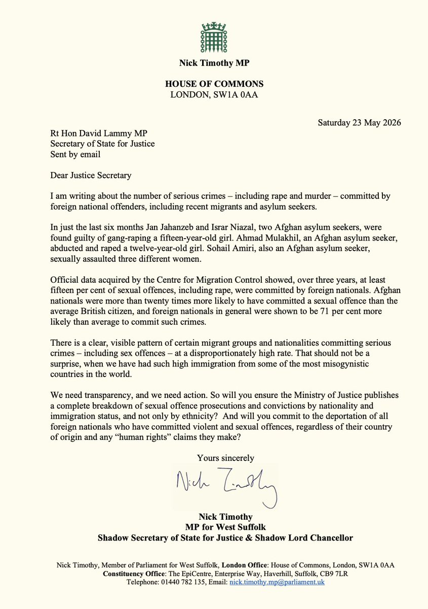 Nick Timothy MP tweet media
