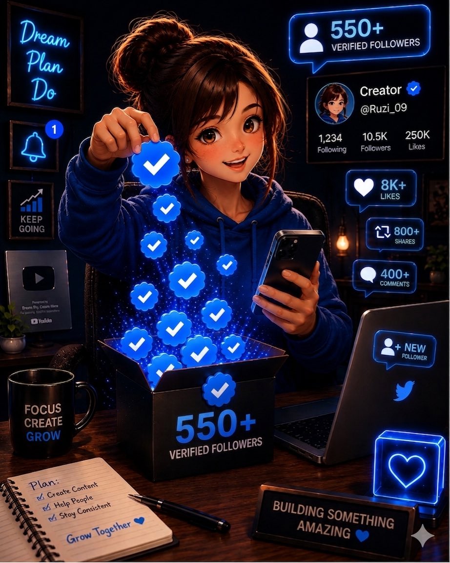 Ruzi__09's tweet photo. Need 555+ Verified followers ❤️‍🔥 

Say" I'm active" ❤️‍🔥

We support You 💯 https://t.co/xZ7F71oEX0