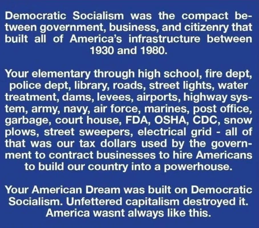 AlphaSomega2012's tweet photo. This was written by MylesC57 on Blue Sky and is a great reminder of the importance of Democratic Socialism: https://t.co/ghpe7DKOGn