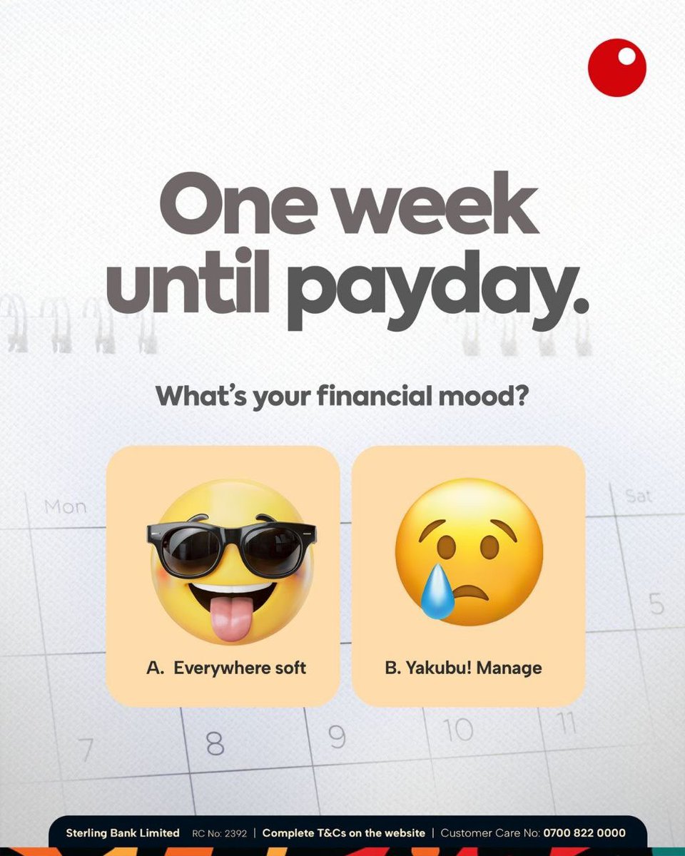 Sterling_Bankng's tweet photo. Be honest.

Like if you’re vibing with A. Repost if B has found you and won’t let you go. https://t.co/p8rhm4MOnF
