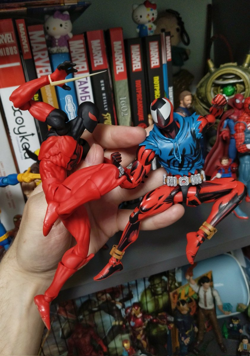 Venamon76's tweet photo. Kaine is such a cool Scarlet Spider https://t.co/qrTC8nN1qi
