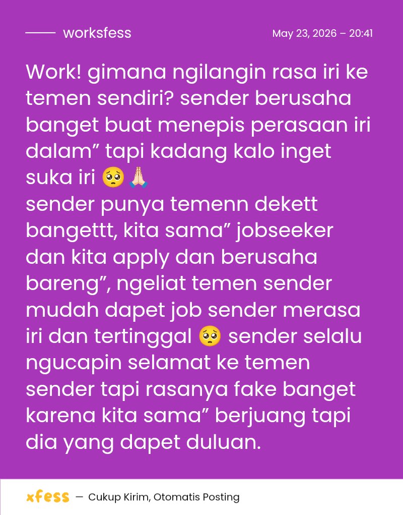 WORK tweet media