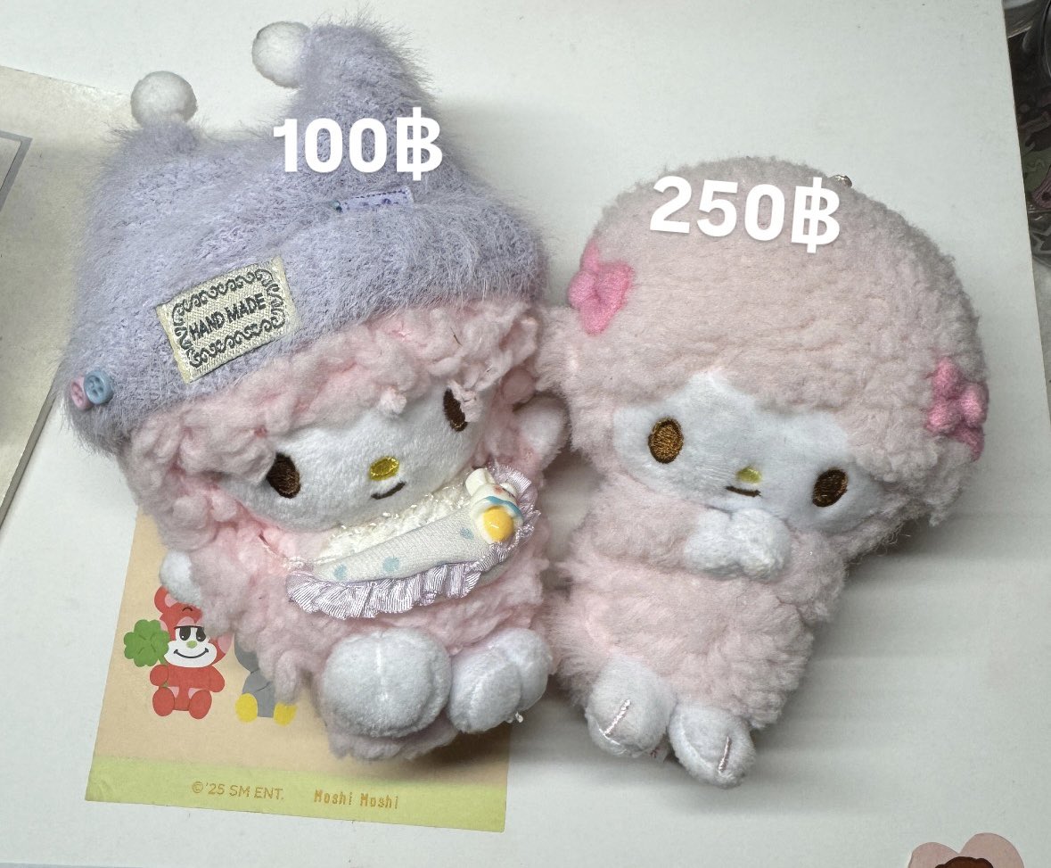 jaemywa's tweet photo. ส่งต่อน้องเปียโน ราคาตามภาพคับ รวมส่ง🩷💘💓💗💞 

#ตลาดนัดsanrio #ตลาดนัดซานริโอ้ https://t.co/25jmDfhTvH