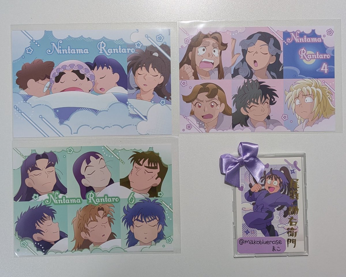 忍たま乱太郎 六年生 ポストカード 特典 NHKキャラクターショップ 交換】忍たま乱太郎 NHKキャラクターショップ購入特典 オリジナル