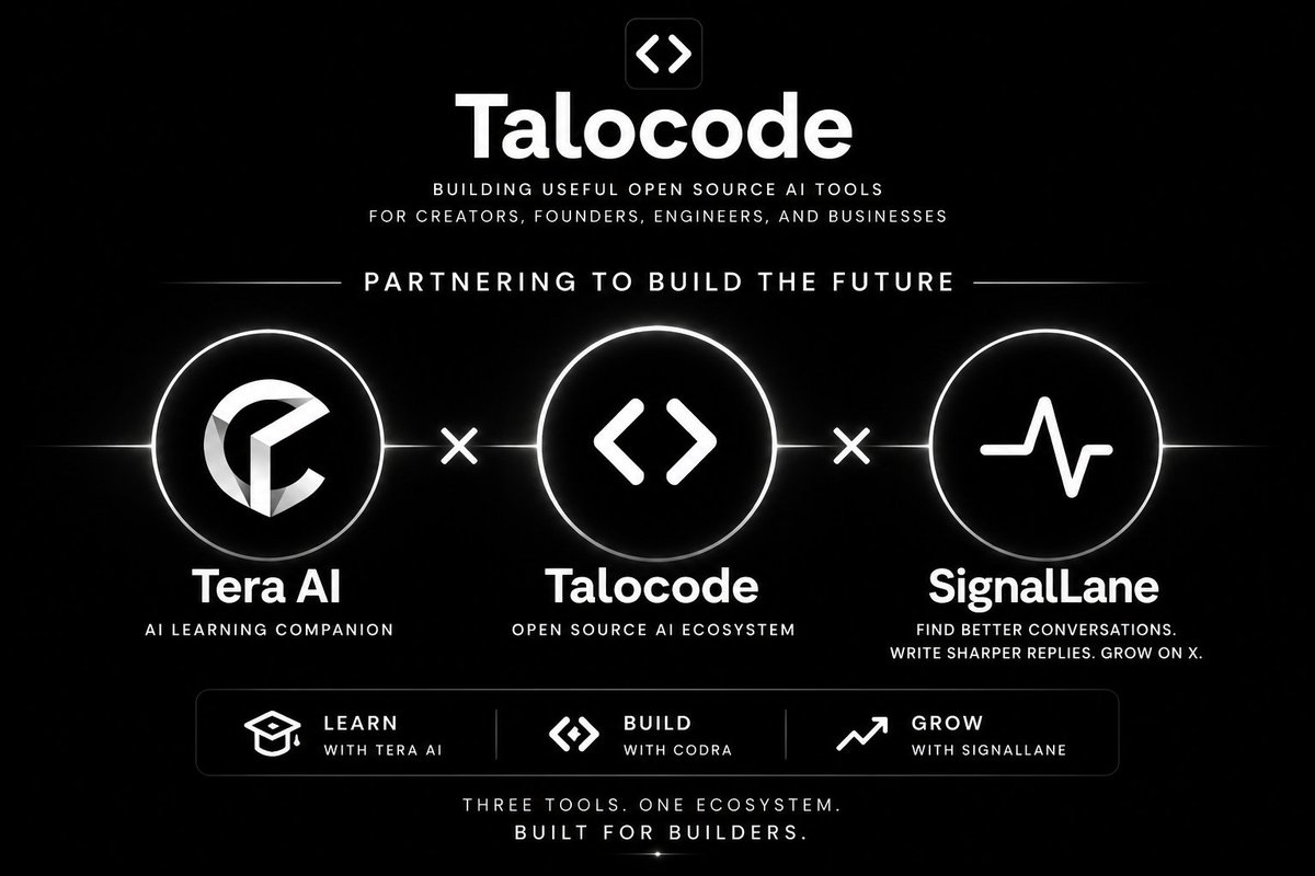 Talocode tweet media
