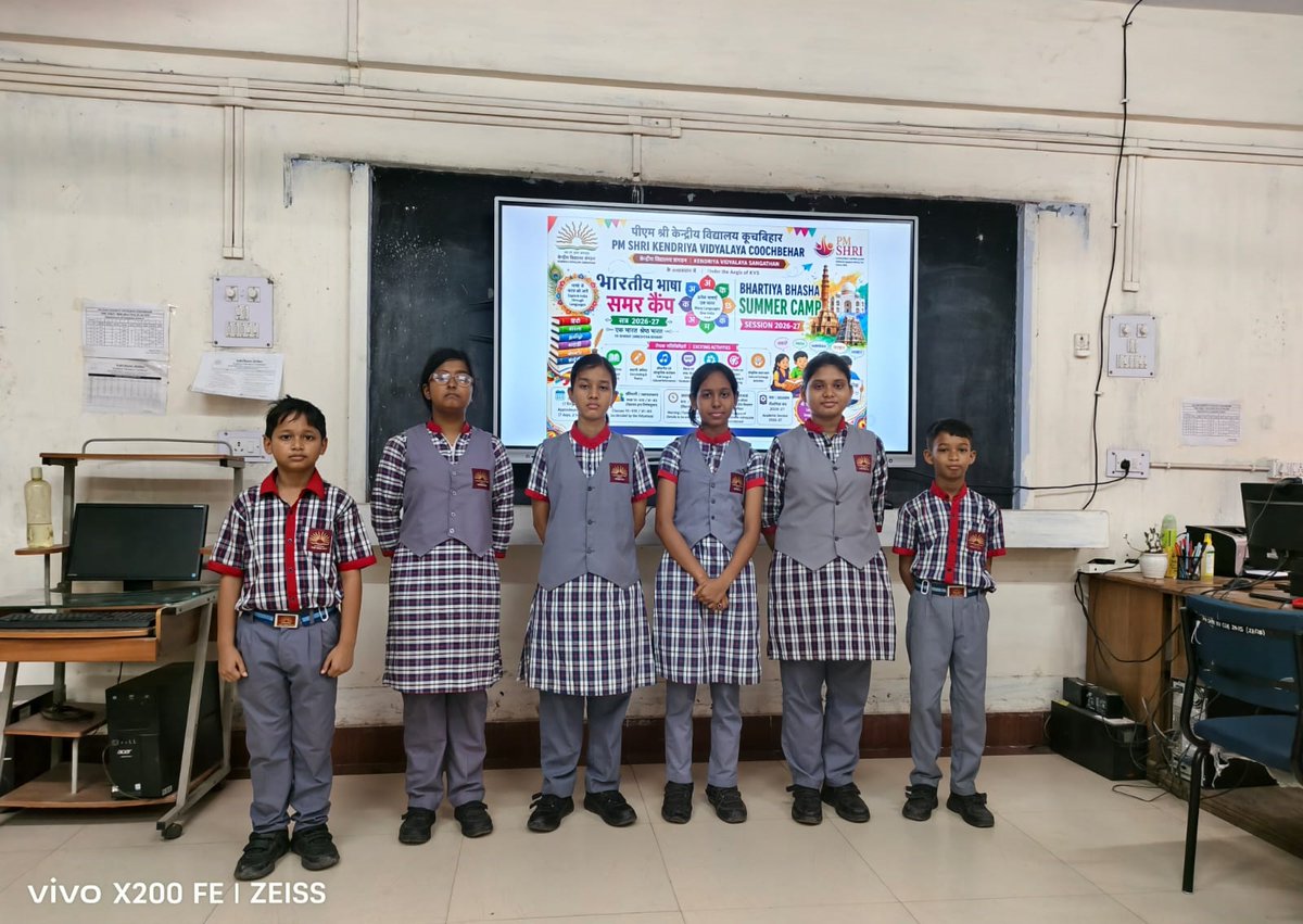KCoochbehar's tweet photo. Day 7 of Bharatiya Bhasha Summer Camp. A quick recap of everything learnt in the camp @KVS_HQ https://t.co/y9FKYTT1sw