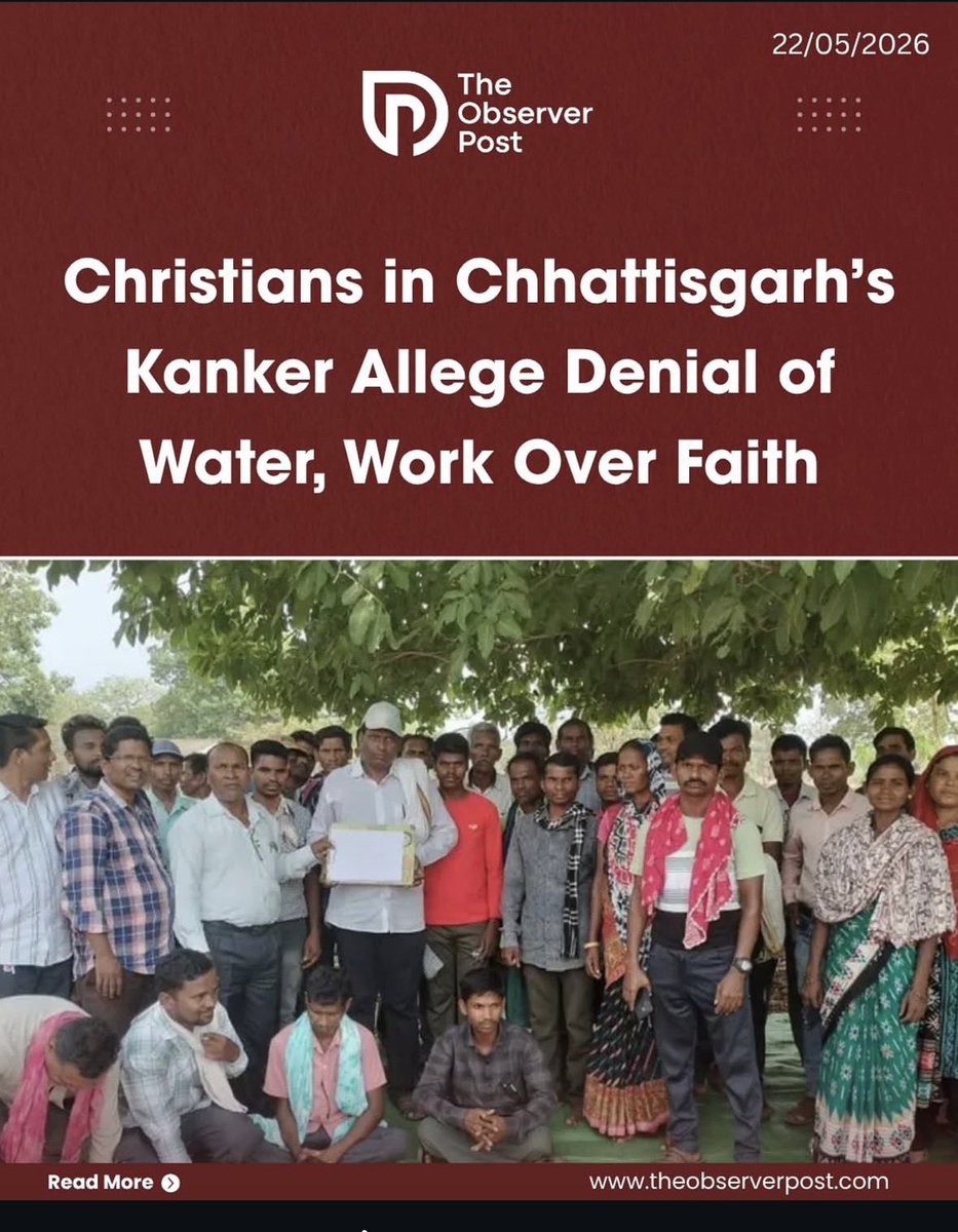 PredatorVolk's tweet photo. If religion decides who gets water and work, what remains of secularism? 🇮🇳
Dignity and rights must belong to every citizen. https://t.co/FI6QCF7EBQ