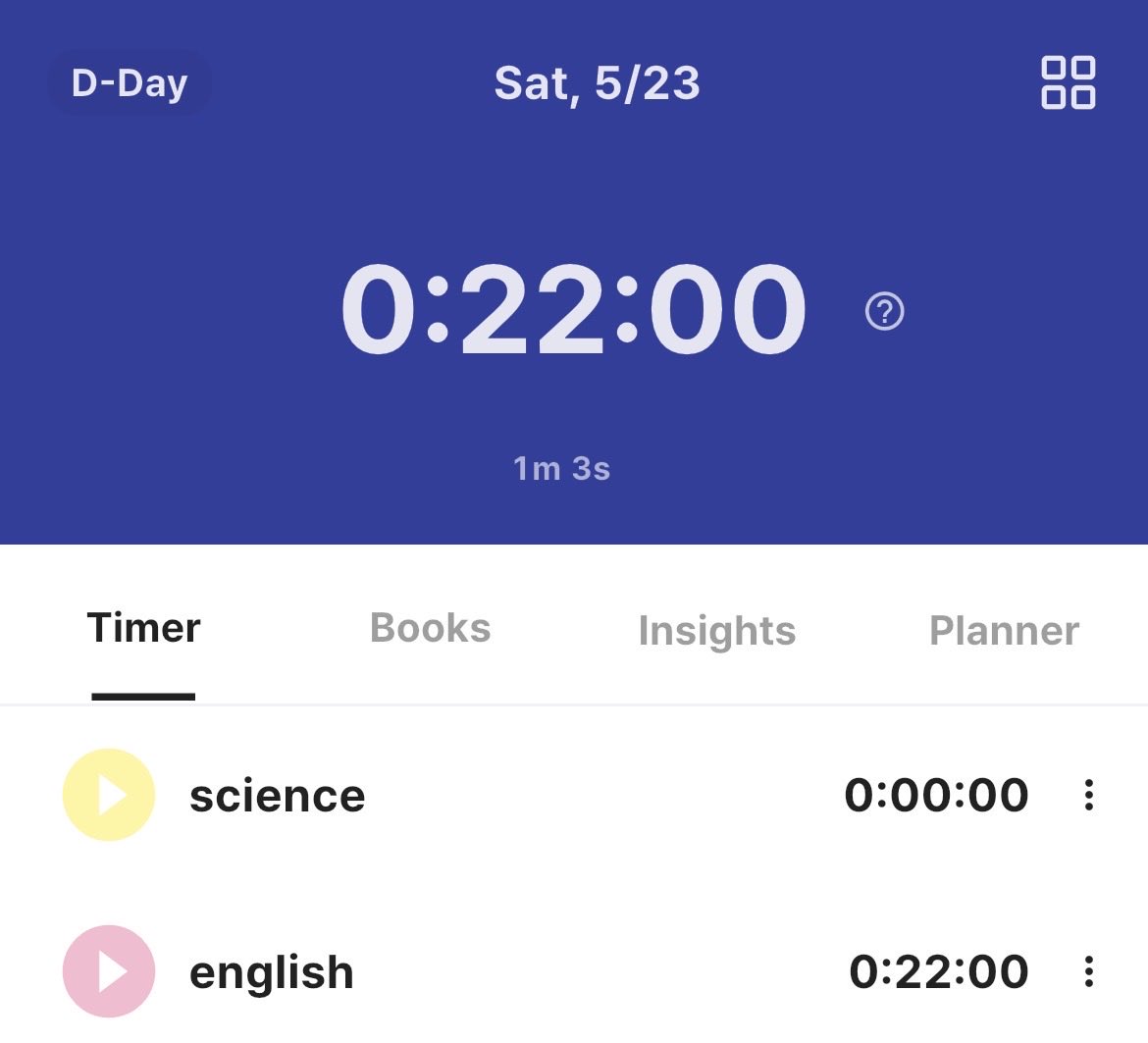 yxlyving's tweet photo. π 05.23.26 | βοΈ 22m α₯¬α©€
β© probably my shortest study time lol
β― i was out the whole day! super pagod when i got home </3
κ© forced myself to memorize 15 idioms and 20 new words
#upcat #studylog #cet https://t.co/JuY9Nv26MW
