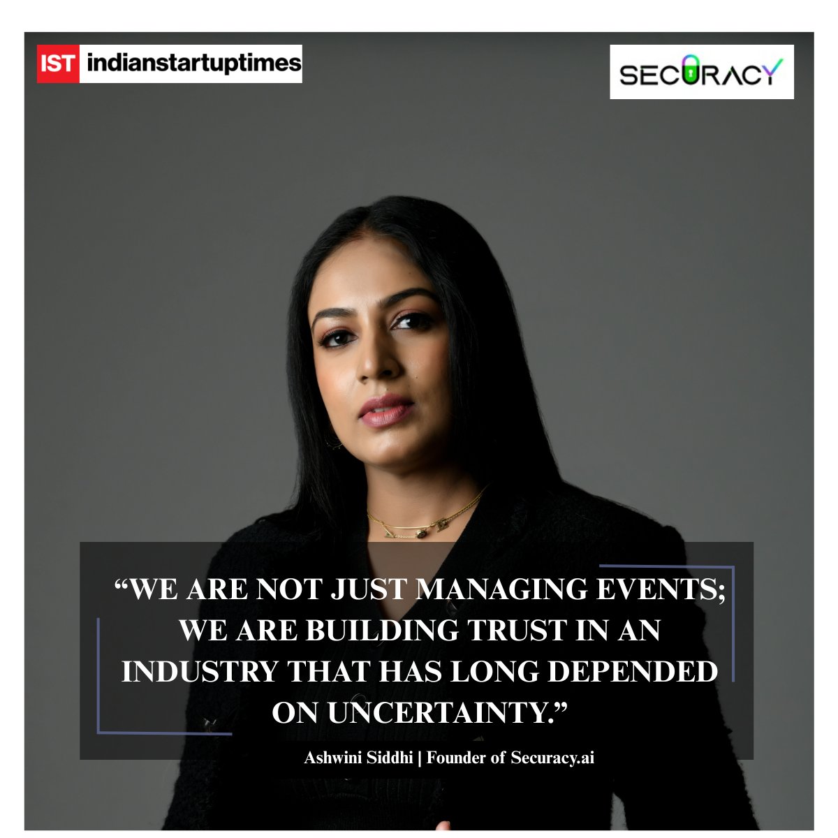 IStartupTimes's tweet photo. https://t.co/HcgyIBzyth : Ashwini Siddhi’s Mission to Redefine Product Security Through AI-Native Defence and Design-First Security  

Read More: https://t.co/BtCBx2sm8g https://t.co/VHaJcfPD85
