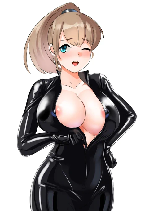 #おっぱいのでかい絵を描くのでフォローしてください ゴム鞠おっぱい、色々描いてます