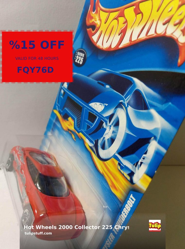 tulipstuff's tweet photo. 🎯Crazy #Collectibles Deal! Don’t miss out!🎯
💥Hot Wheels 2000 Collector #225 Chrysler Thunderbolt Thailand on sale at #TulipStuff for $2.95 💥 

Shop now before we sell out! 👉 https://t.co/eNtpHFpuJR   😍 https://t.co/qvRXc4Y9za