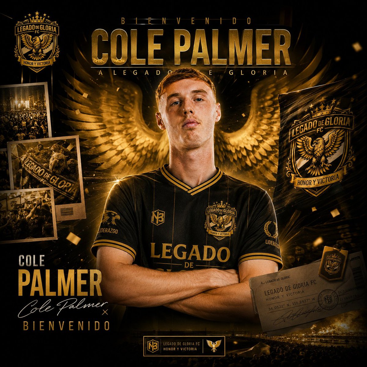 goal_zona's tweet photo. Cole palmer es del Legado de Gloria. 👏🏻 https://t.co/bzHPuIWCQn