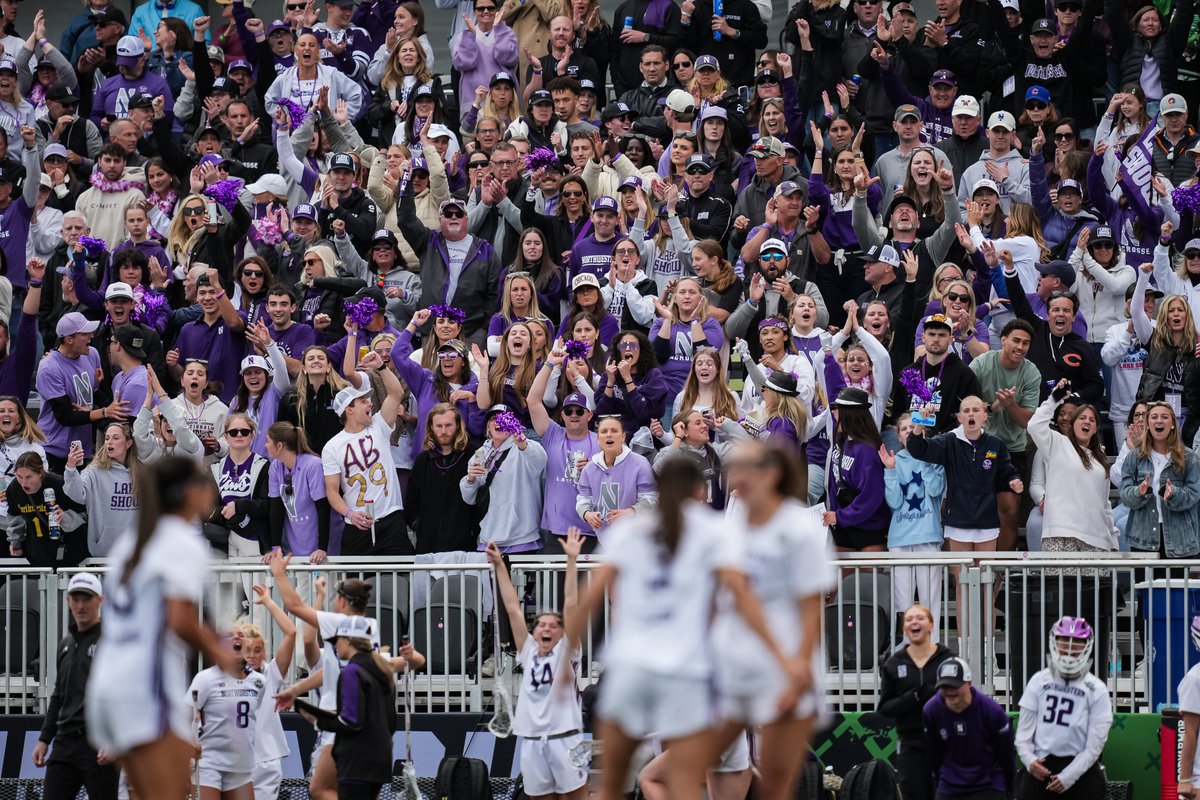 NULax's tweet photo. We play the national championship game, 𝗼𝗻 𝗼𝘂𝗿 𝗵𝗼𝗺𝗲 𝘁𝘂𝗿𝗳, Sunday at 11 a.m. CT against North Carolina 🏡

Get your tickets 👇

🎟️ https://t.co/iWJNqeaptT https://t.co/v9oG71zclK