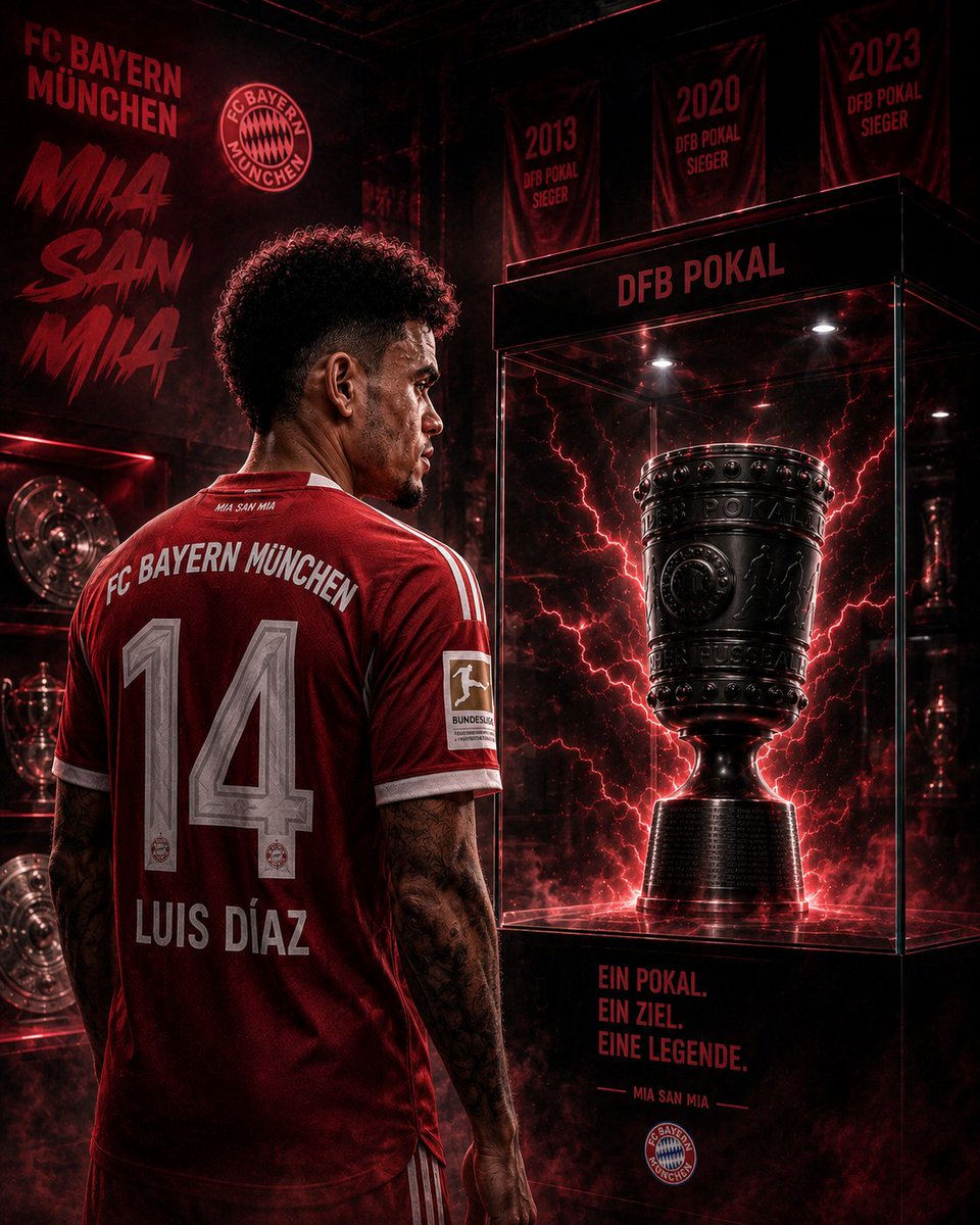 SinBoleta_'s tweet photo. 📸 Cargando la DFB Pokal. 🔋⚽

Luis Díaz tendrá una nueva final con el Bayern Múnich, los 'Bavaros' enfrentan al Sttugart por el título de la #DFBPokal 🔥🔜🏆

#SinBoleta https://t.co/qTHuf3DU4C