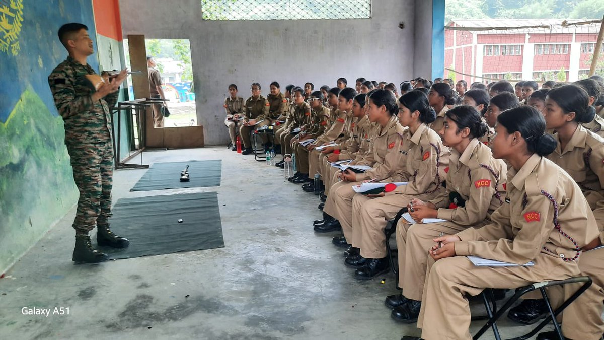 nccdibrugarh's tweet photo. Focused planning and effective implementation helped #26Assam Bn break the usual CATC average of 210 cadets, with 346 reporting at CATC-27, JNV Longding. Training is progressing smoothly, morale remains high, and Subroto Cup football trials are underway alongside regular games. https://t.co/8oVdLEfIzA