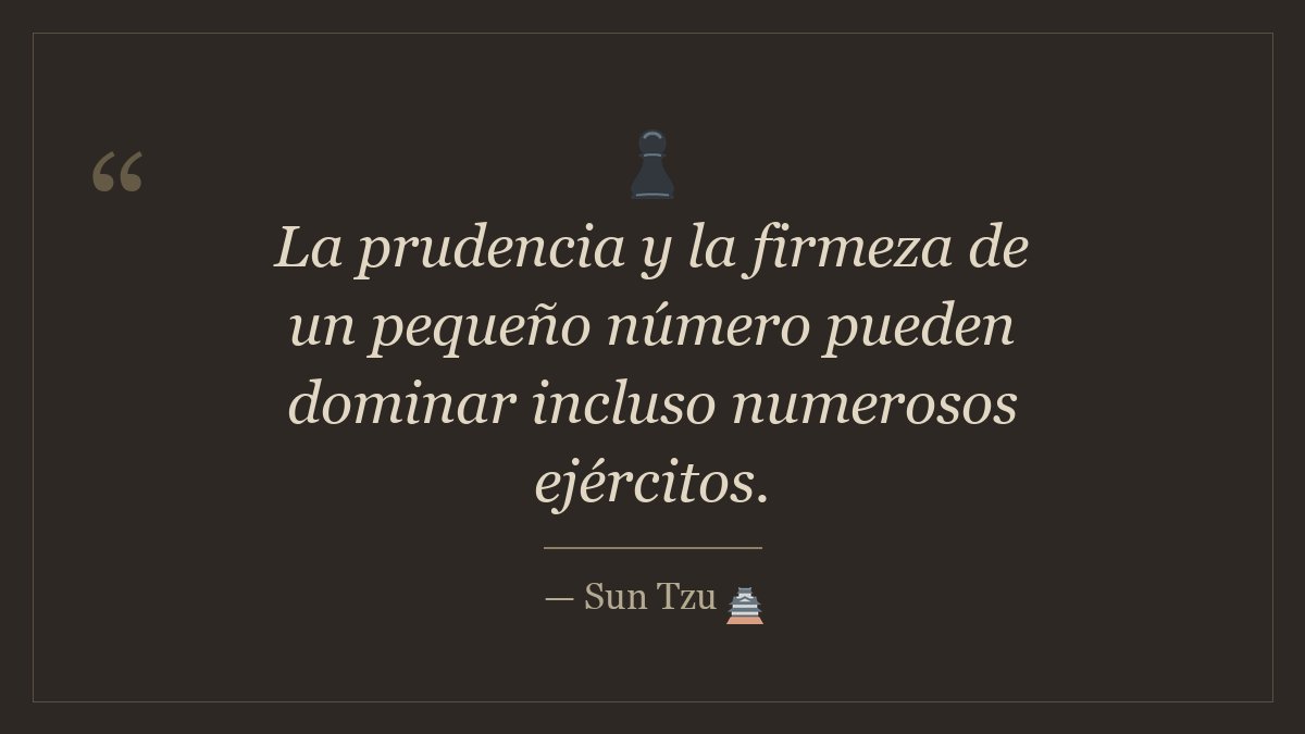 SunTzu_es's tweet photo. ⚔️ #SunTzu #ArteDeLaGuerra https://t.co/yEPAGTQTX2