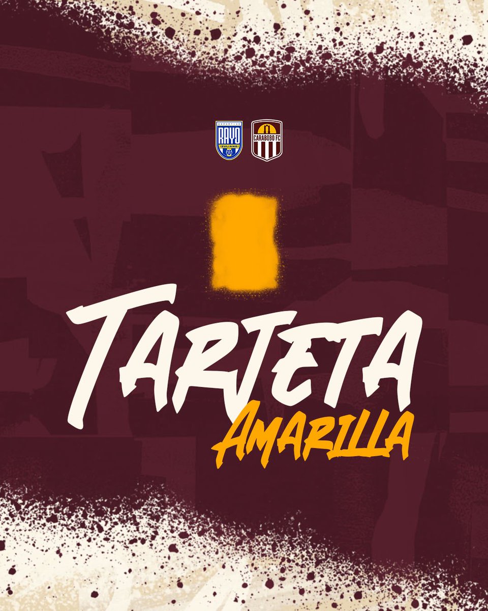 fabricagranate's tweet photo. ⏱️ 49' | Tarjeta amarilla para Keiver Silva 🟨

@DvoRayoZuliano 0-1 #CaraboboFC

#Sub18 | 𝑱8
#TuClubTuGente 🫂
#CorazónGranate 🇱🇻 
#LigaFUTVEJunior 🏆 https://t.co/cWyzrtYuol