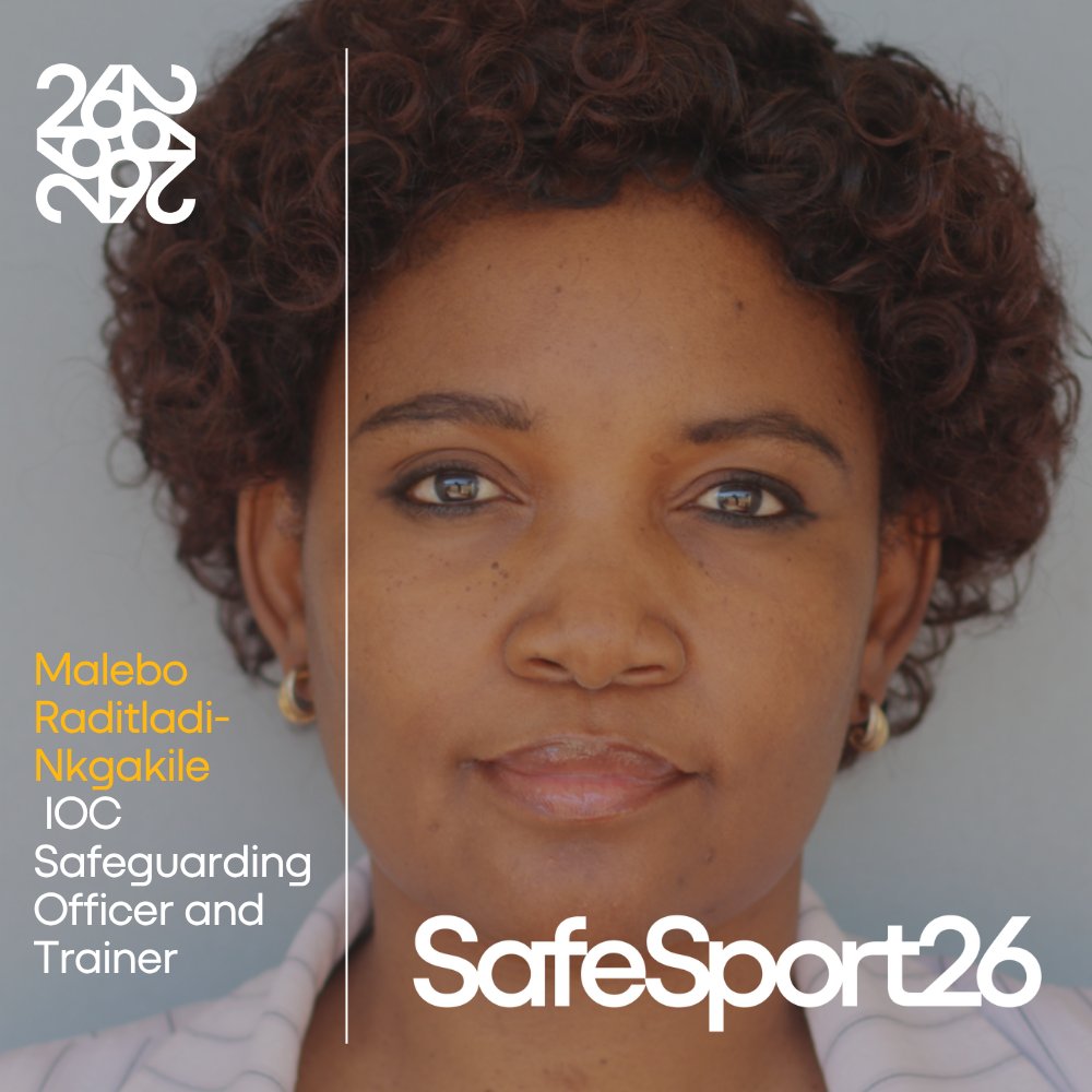 AfricanUnionSp1's tweet photo. We are delighted to welcome ��𝐚𝐥𝐞𝐛𝐨 𝐑𝐚𝐝𝐢𝐭𝐥𝐚𝐝𝐢-𝐍𝐤𝐠𝐚𝐤𝐢𝐥𝐞 to Safe Sport 2026.

At Safe Sport 2026, Malebo will bring valuable insight into safeguarding implementation and creating safer sport systems across Africa.

🎟️Join us:
https://t.co/3KLLgtTek8 https://t.co/M6ztl6hkKb